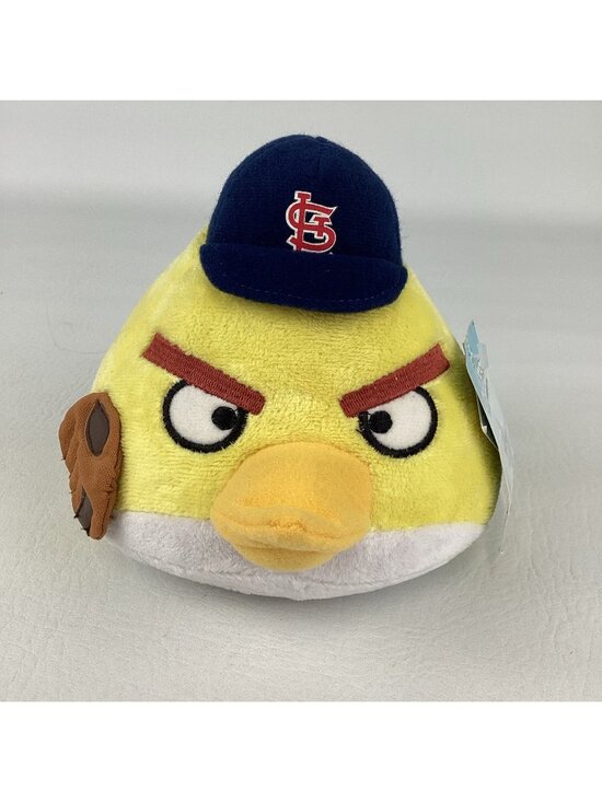 Commonwealth Other - Angry Birds St. Louis Cardinals Chuck Yellow MLB Series 6" Plush Stuffed Animal